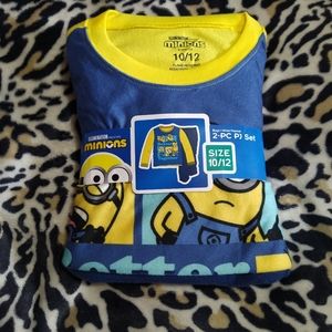 NWT minions p.j set
